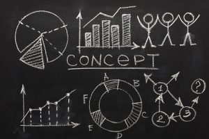 conceptual business and education background PX3HHXJ